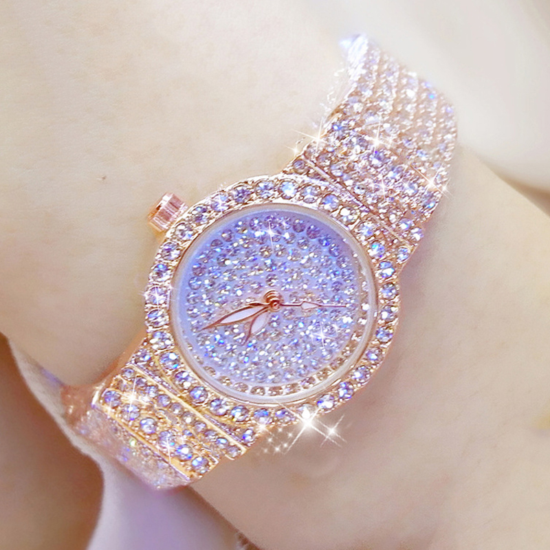 Luxury Watch Girl - BS 여성용 다이아몬드 손목 시계, 여성용