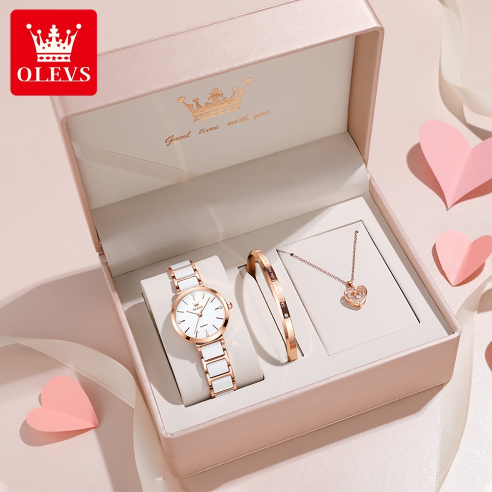 Luxury Women'S Watch - OLEVS 여성 시계 5877 고급스러운 우아한