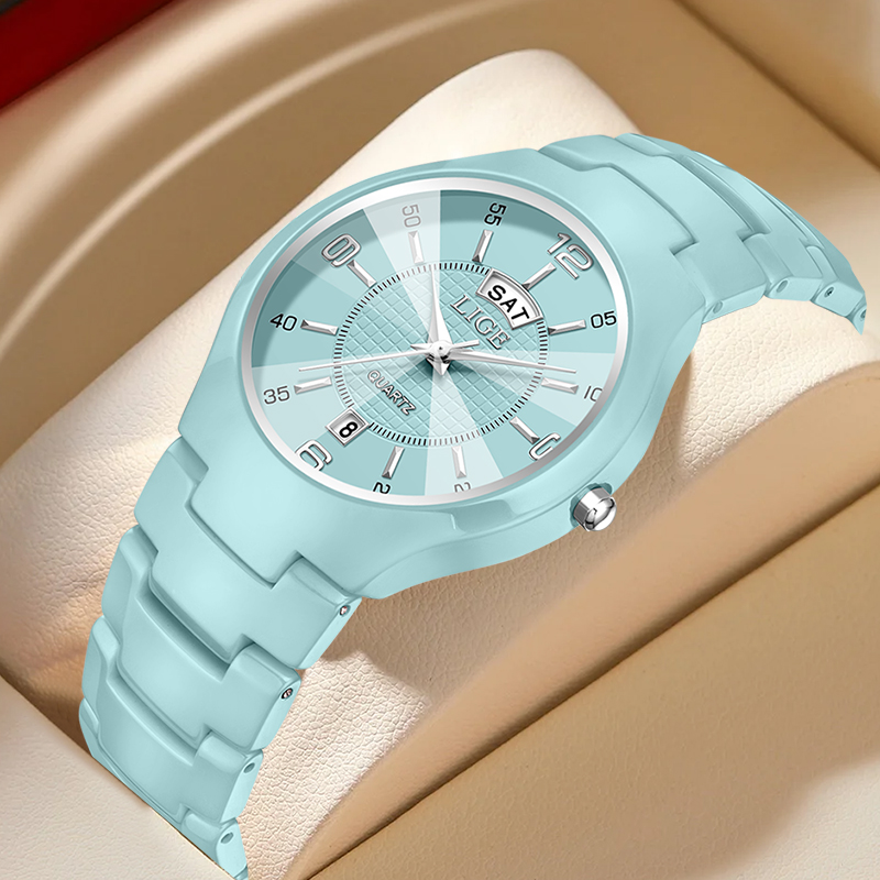 Luxury Women'S Watch - LIGE 럭셔리 우아한 쿼츠 여성 시계