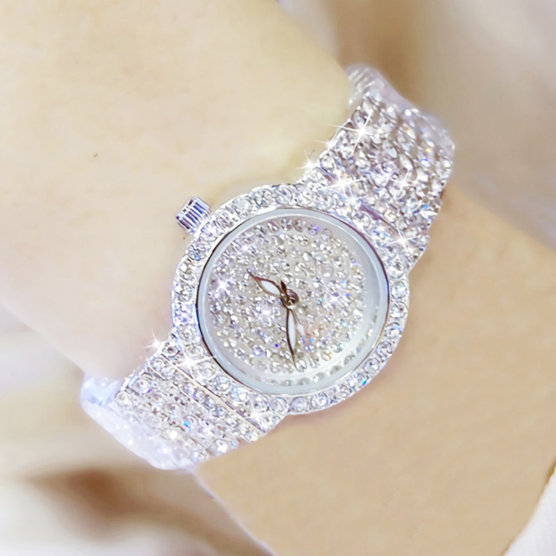 BS 여성용 다이아몬드 손목 시계, 여성용 소형 손목  - Luxury Watch Girl 리뷰 및 가격