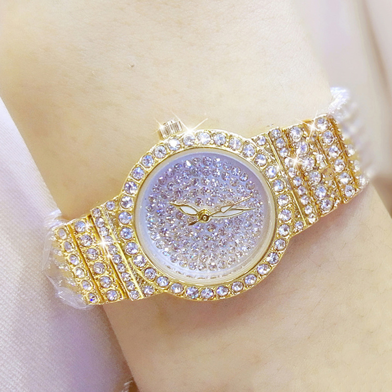 BS 여성용 다이아몬드 손목 시계, 여성용 소형 손목  - Luxury Watch Girl 리뷰 및 가격