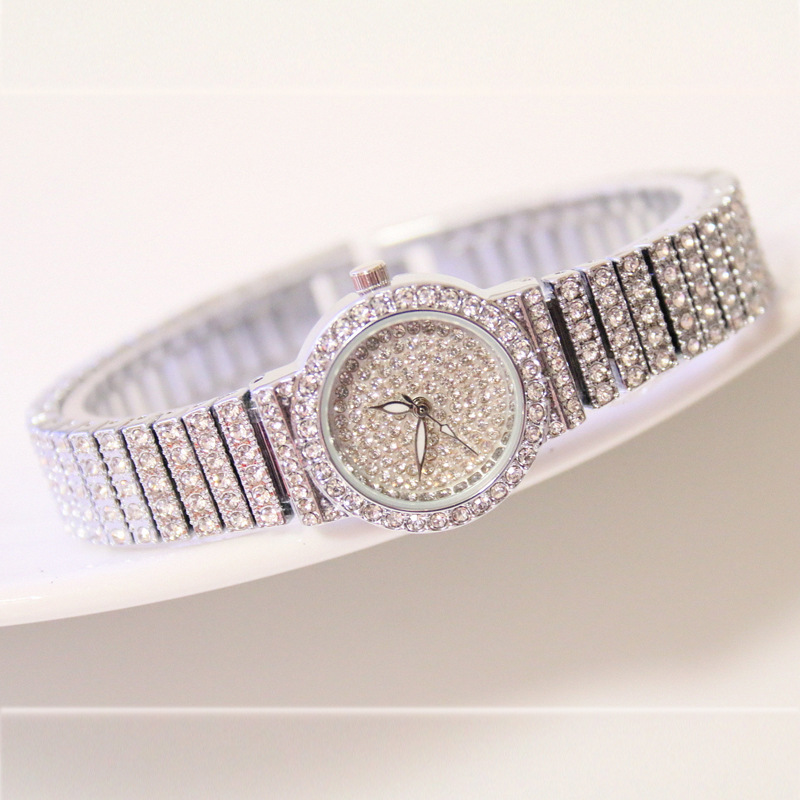 BS 여성용 다이아몬드 손목 시계, 여성용 소형 손목  - Luxury Watch Girl 리뷰 및 가격