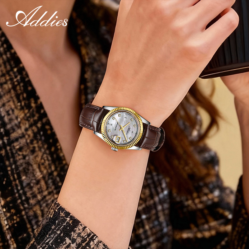Addies 585 쿼츠 여성용 시계 28mm 고품질  - Luxury Watch For 리뷰 및 가격
