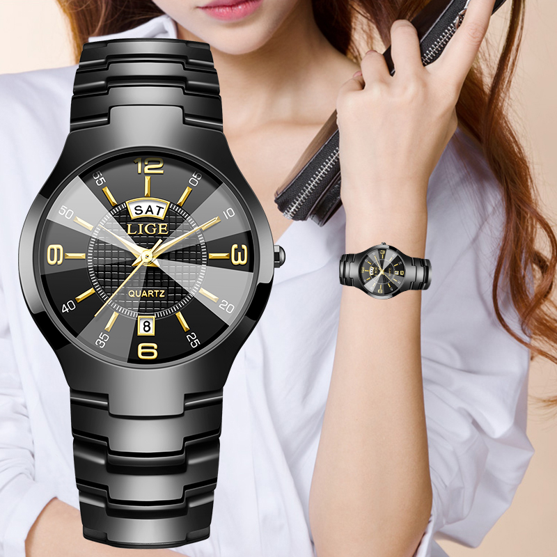 LIGE 패션 우아한 여성용 손목시계 럭셔리 세라믹 스 - Luxury Women'S Watch 리뷰 및 가격