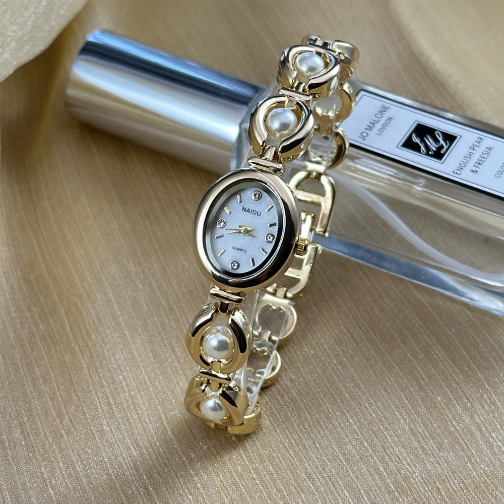 패션 여성 시계 빈티지 진주 장식 스트랩 팔찌 시계 럭 - Luxury Watch Girl 리뷰 및 가격