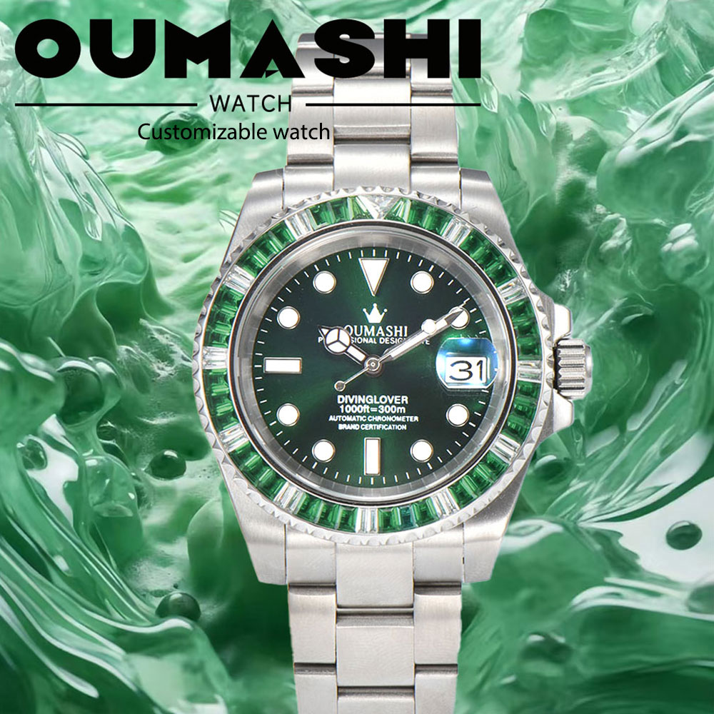 40mm 럭셔리 다이빙 남성용 시계 NH35 무브먼트  - Luxury Watch Strap 리뷰 및 가격