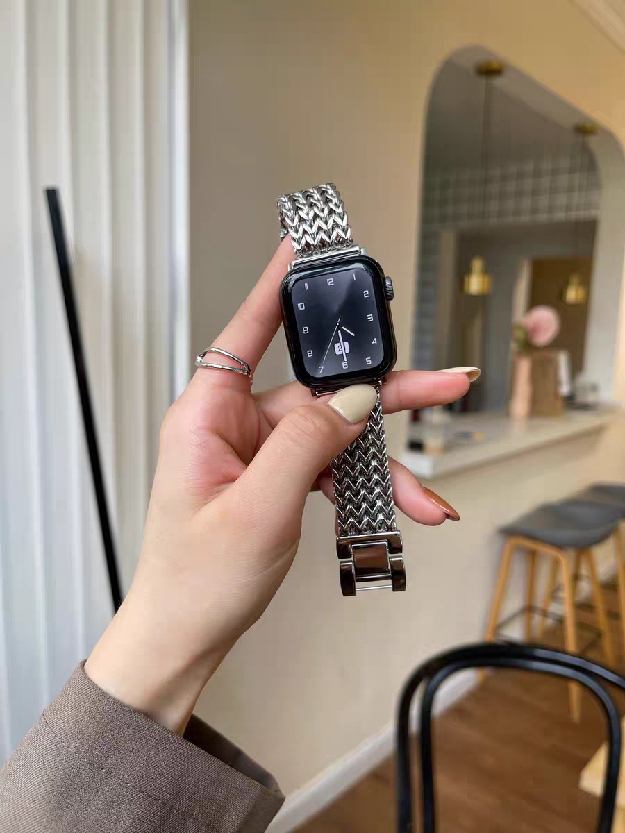 애플워치용 고급 스트랩, 스테인리스 스틸 시리즈 S11 - Luxury Watch Nice 리뷰 및 가격