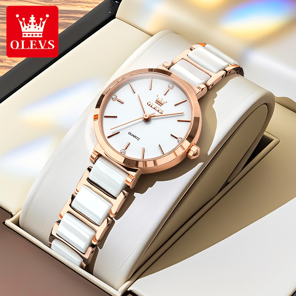 OLEVS 여성 시계 5877 고급스러운 우아한 쿼츠  - Luxury Women'S Watch 리뷰 및 가격