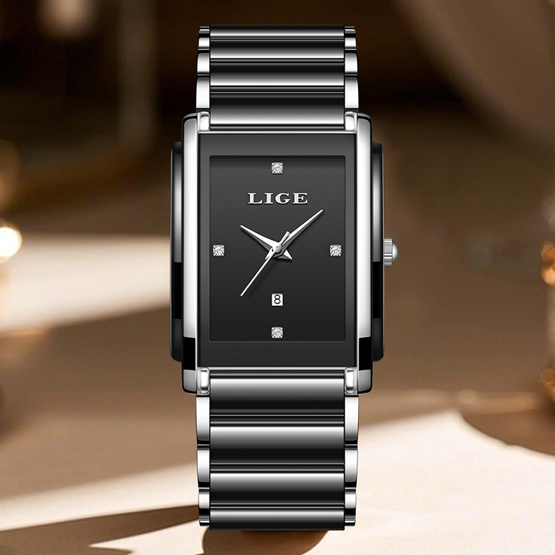 LIGE 새로운 럭셔리 여성 시계 우아한 세라믹 쿼츠  - Luxury Watch Organizer 리뷰 및 가격
