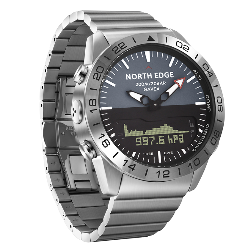 남자 다이브 스포츠 디지털 시계 남자 시계 군대 고급  - Compass Watch Luxury 리뷰 및 가격