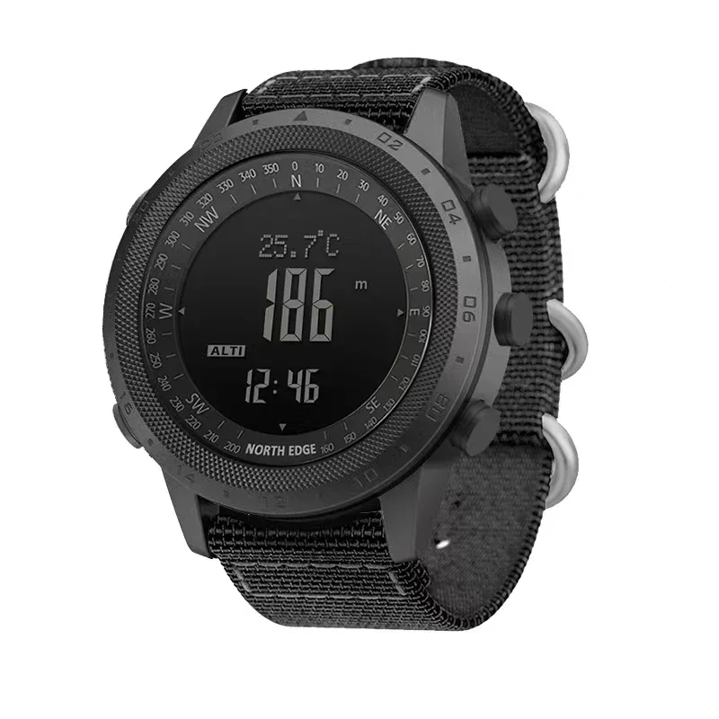 남성용 디지털 시계 노스 엣지 데저트 아웃도어 스포츠  - Compass Watch Luxury 리뷰 및 가격