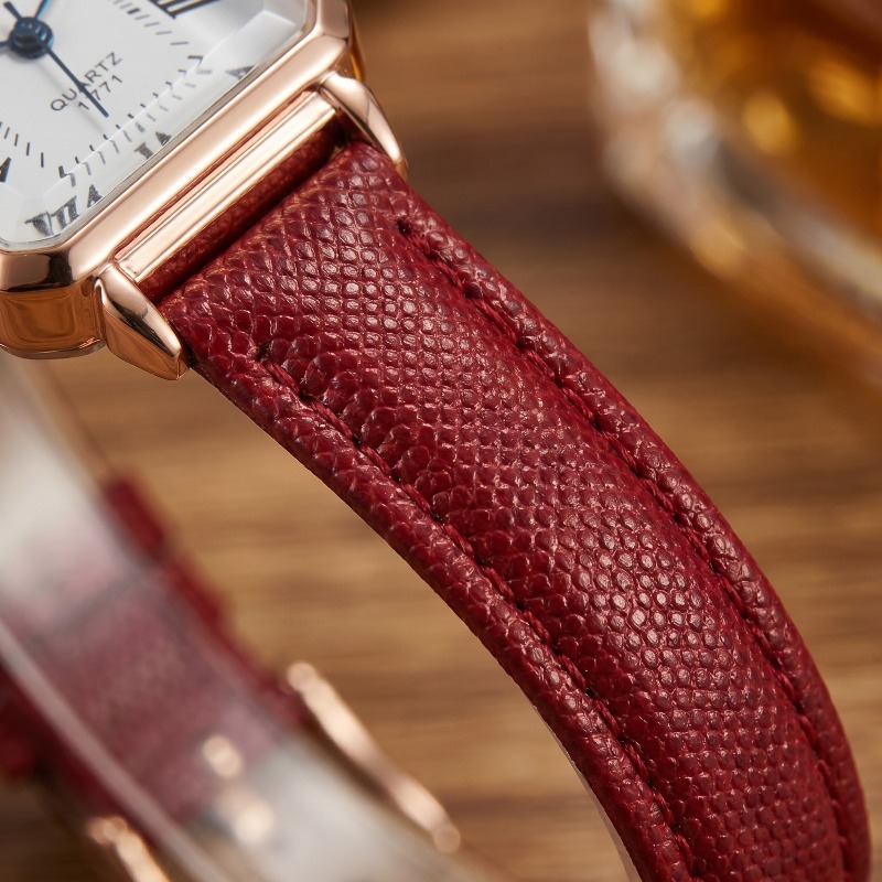 여성을위한 패션 직사각형 쿼츠 시계 럭셔리 브랜드 로마 - Luxury Watch Girl 리뷰 및 가격