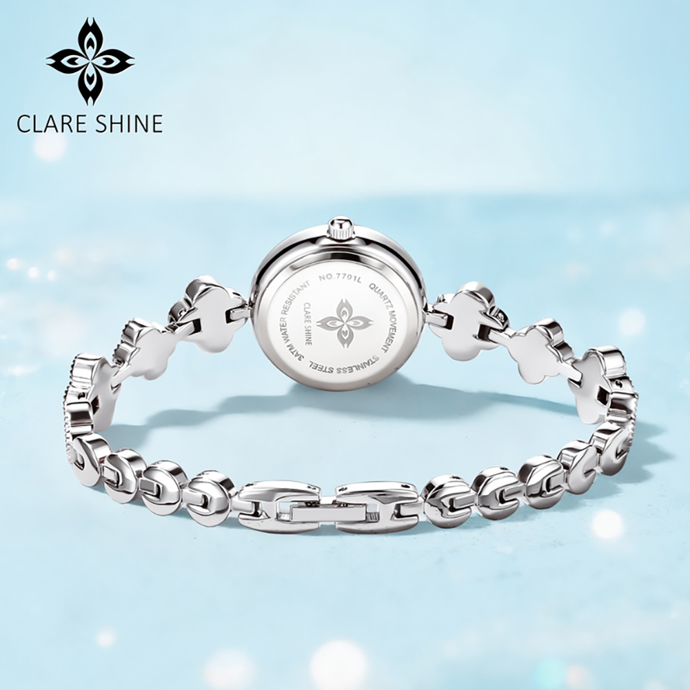 클레어 샤인 7701 럭키 시리즈 스몰 럭키 포리프 클 - Luxury Watch For 리뷰 및 가격