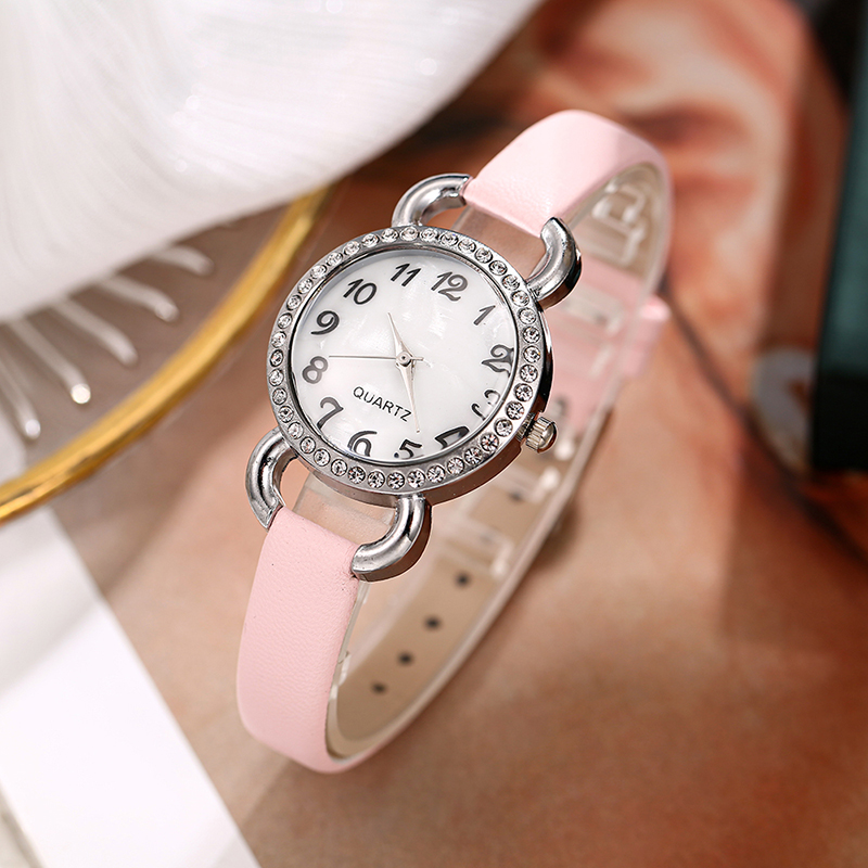 럭셔리 패션 여성용 다이아몬드 쿼츠 시계 화이트 스트랩 - Luxury Watch Nice 리뷰 및 가격