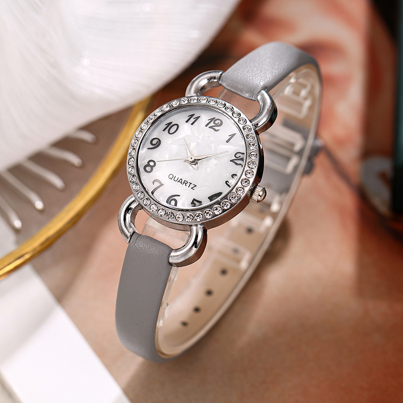 럭셔리 패션 여성용 다이아몬드 쿼츠 시계 화이트 스트랩 - Luxury Watch Nice 리뷰 및 가격