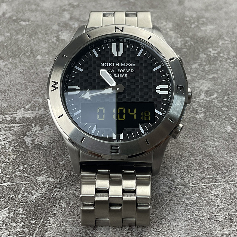 NORTH EDGE 남성용 스포츠 디지털 시계 남성용  - Compass Watch Luxury 리뷰 및 가격