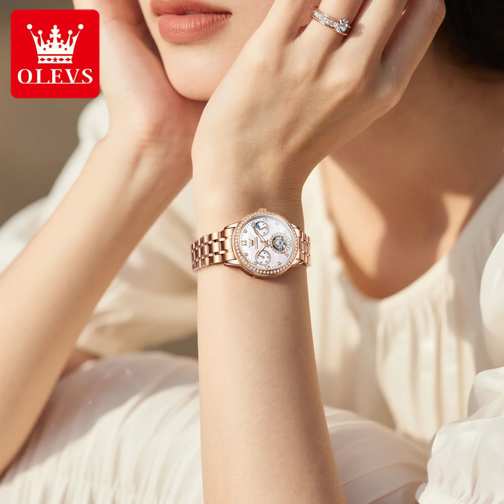 OLEVS 여성용 시계 최고급 브랜드 럭셔리 패션 고급 - Luxury Watch For 리뷰 및 가격