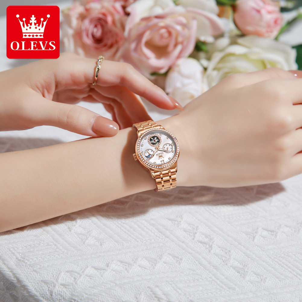 OLEVS 여성용 시계 최고급 브랜드 럭셔리 패션 고급 - Luxury Watch For 리뷰 및 가격