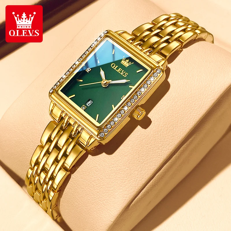 OLEVS 9995 여성용 날짜 표시 시계, 고급 방수 - Luxury Watch Girl 리뷰 및 가격