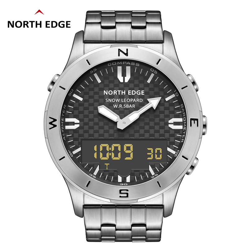 NORTH EDGE 남성용 스포츠 디지털 시계 방수 5 - Compass Watch Luxury 리뷰 및 가격